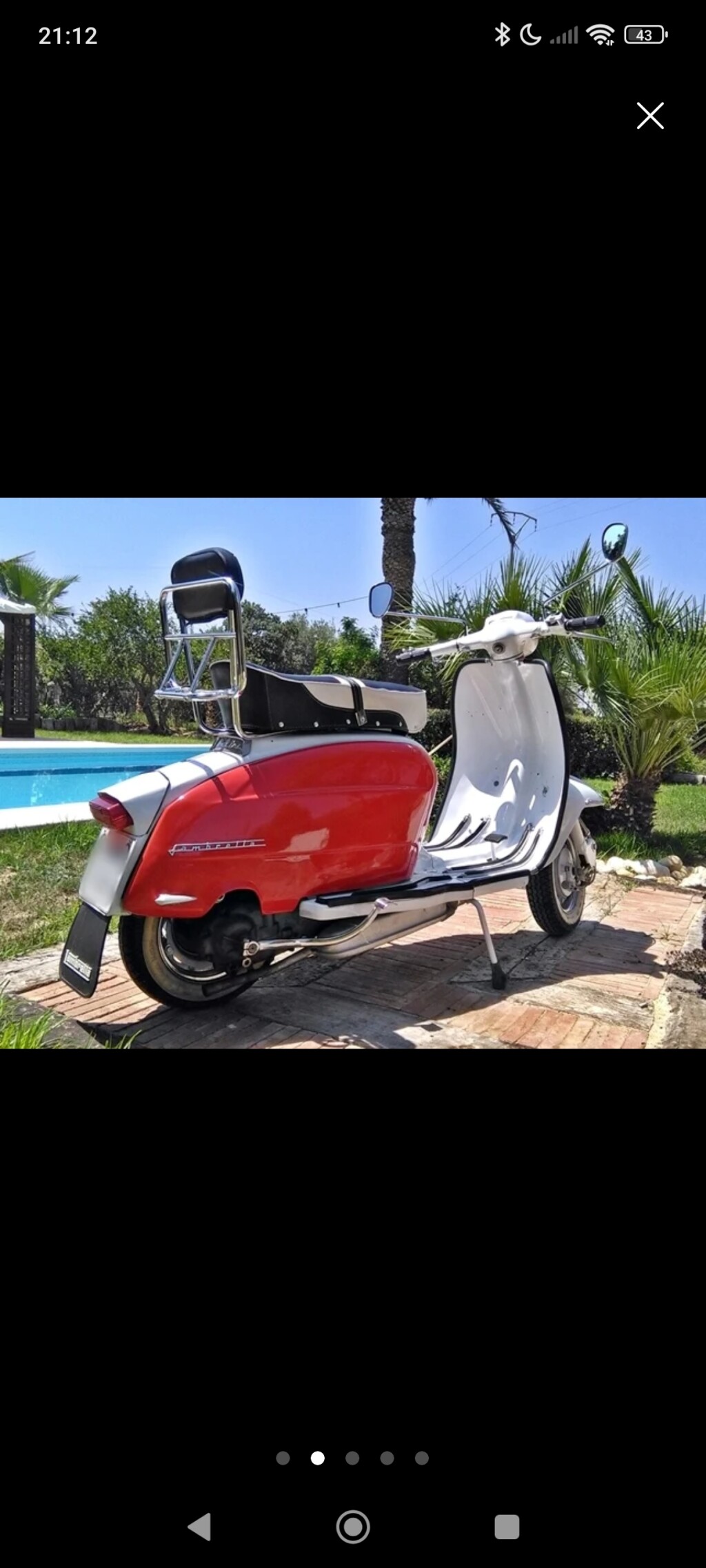 Lambretta scooter